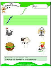 F Sesi Çalışma Sayfaları